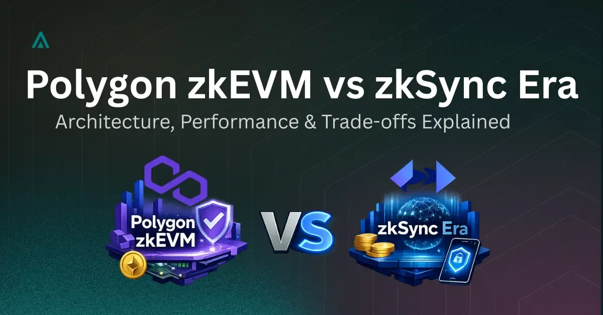 zkEVM Architecture: Polygon zkEVM vs zkSync Era Compared