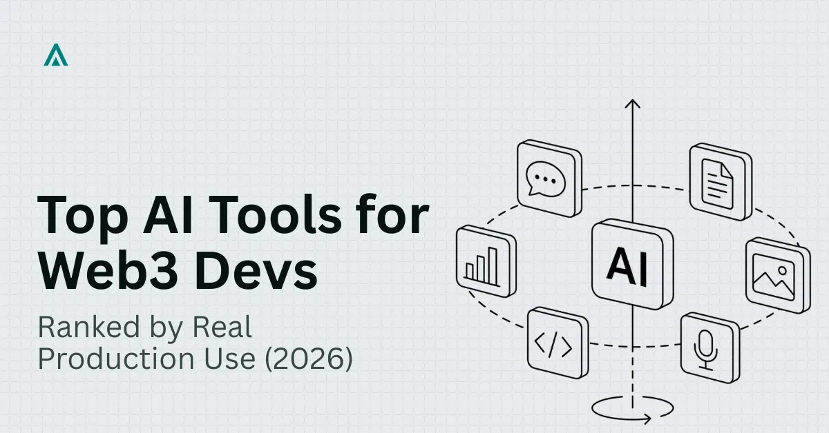 Top 10 Gen AI Tools for Web3 Developers in 2026 [Ranked]