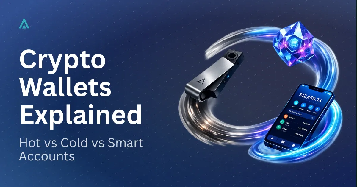 Crypto Wallets Explained: Hot Wallets, Cold Wallets and Smart Accounts