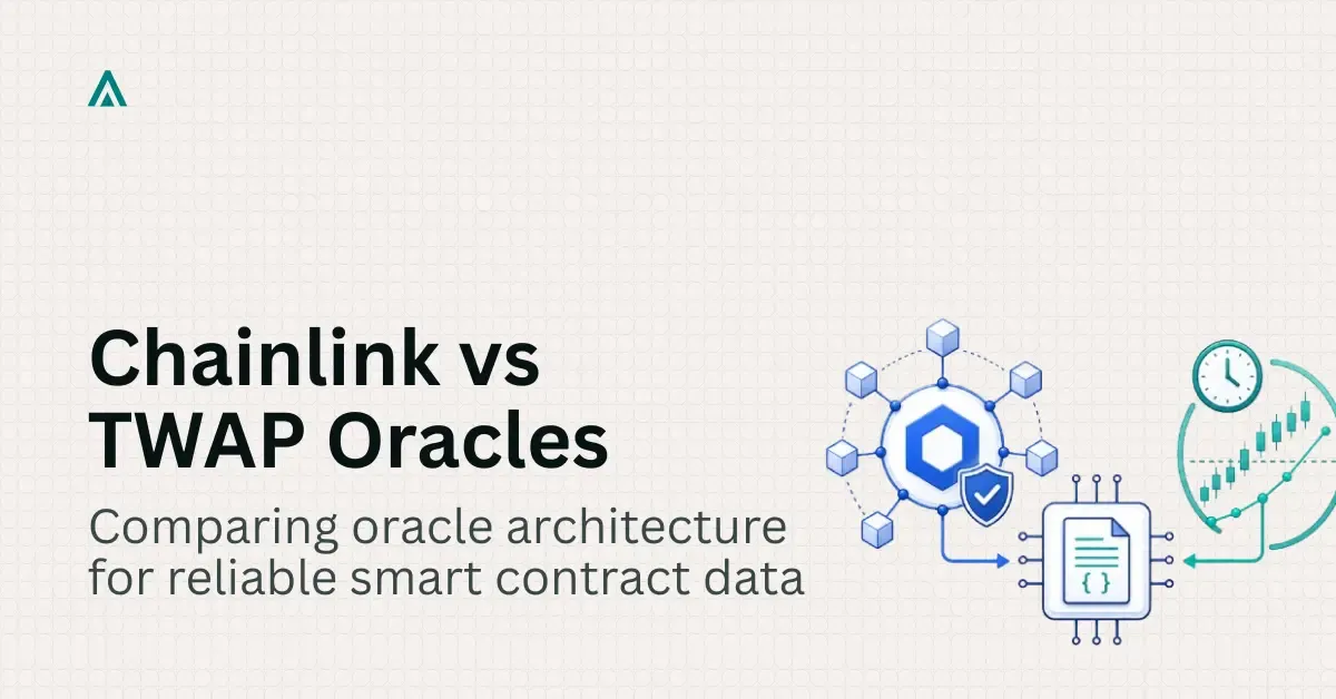 Chainlink vs TWAP Oracles: Architecture and Integration