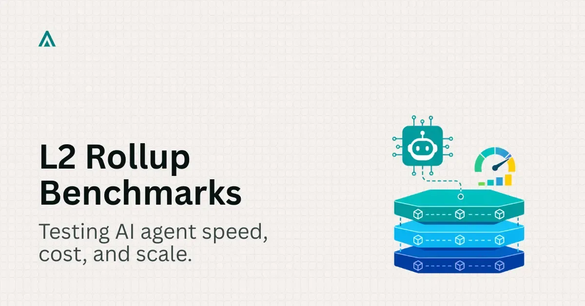 L2 Rollup Benchmarks for AI Agent Workloads in 2026