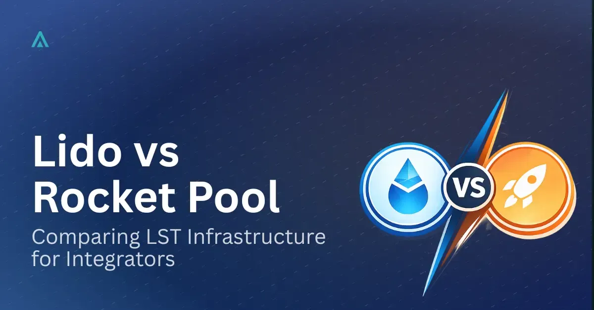 Lido vs Rocket Pool: LST Architecture for Integrators